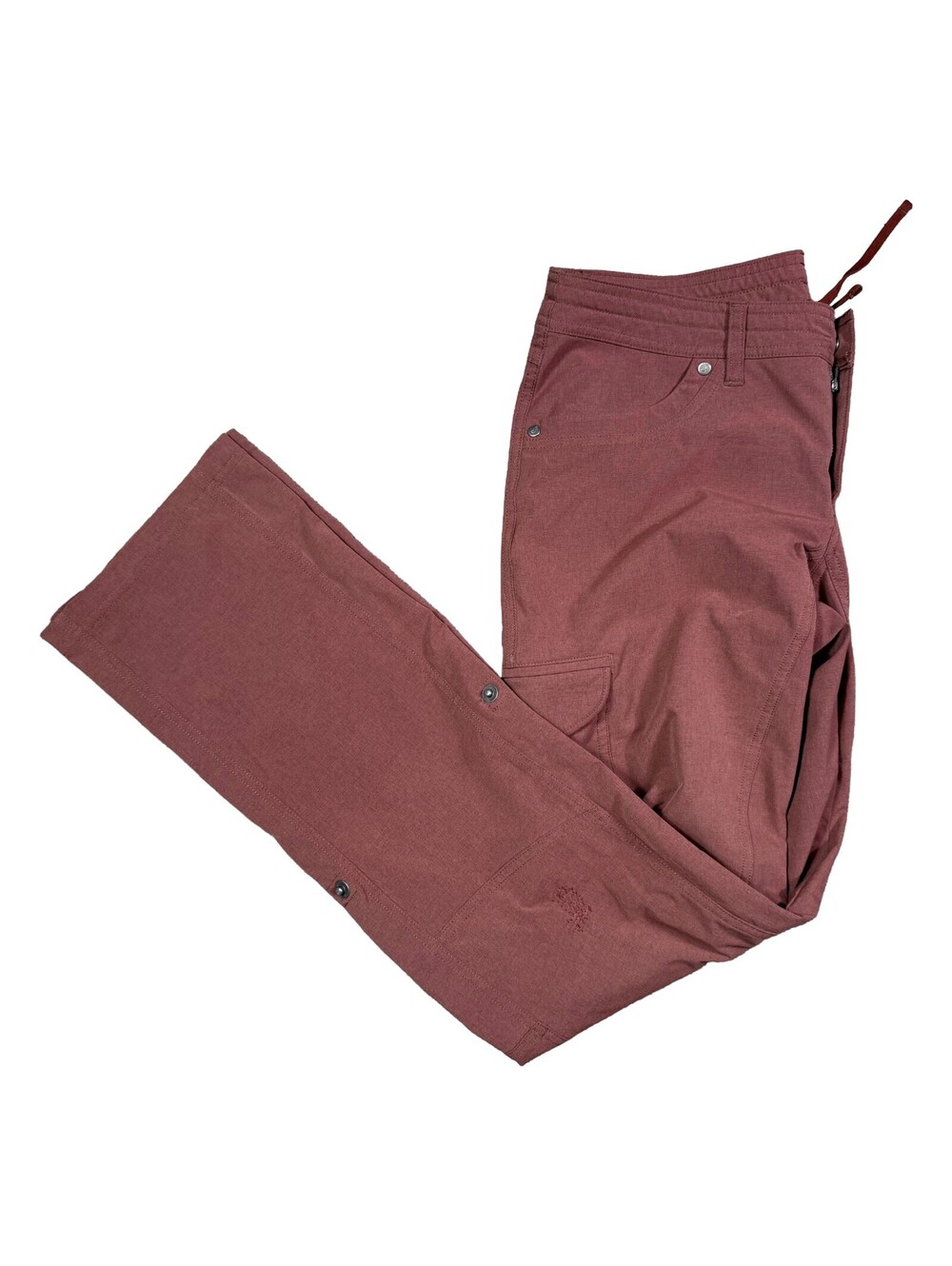 Kuhl Womens 6 Reg Freeflex Roll-Up Pants Rust Cargo Hiking Outdoor Stretch 6326